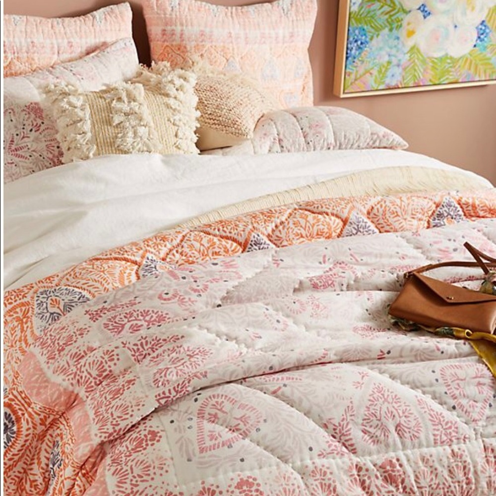King Size Anthropologie Quilt